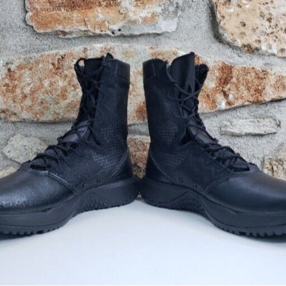 Nike SFB B1 Tactical Miliary Combat Boots Men's Size 12 Triple Black DX2117-001 - Picture 6 of 12